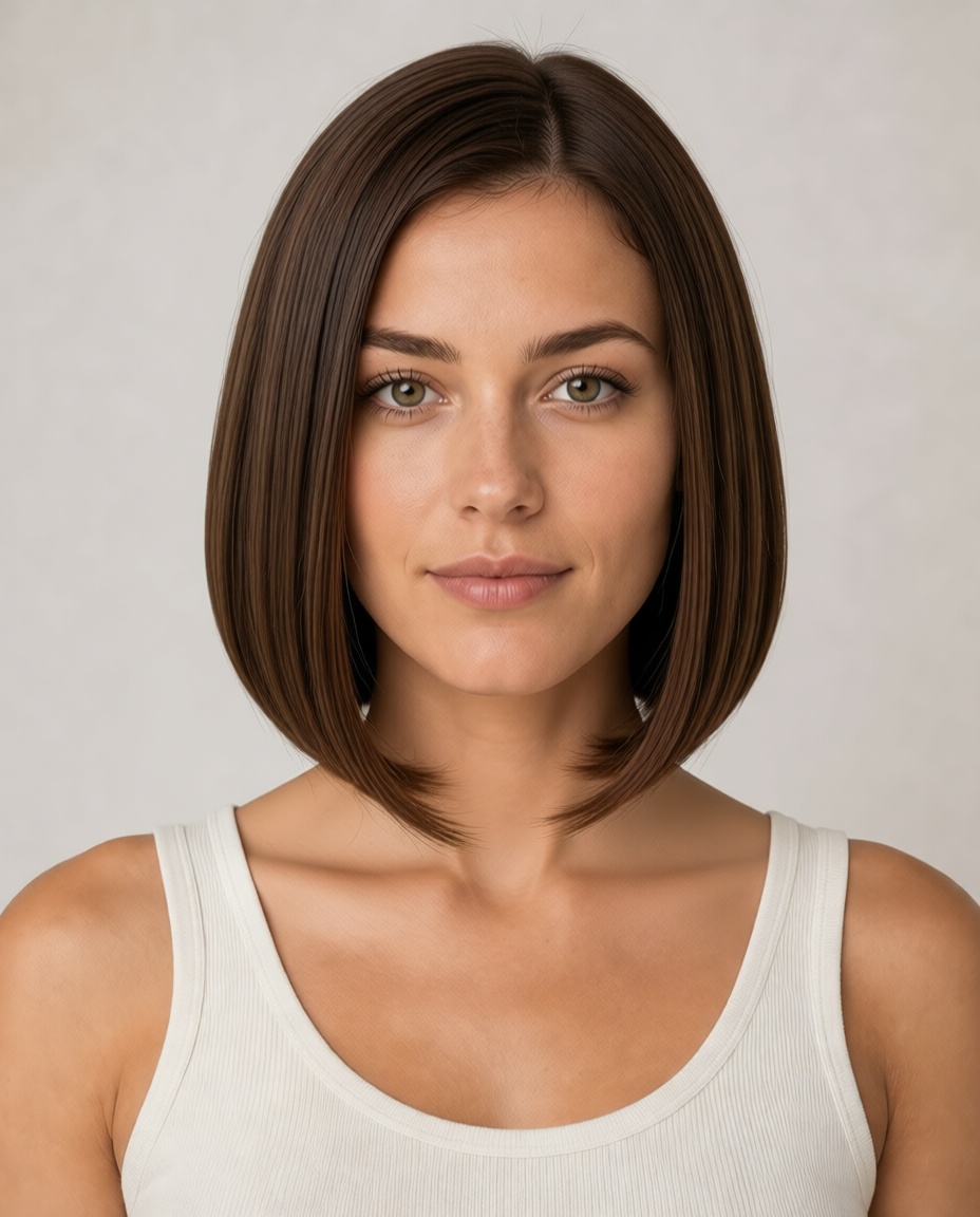 Angled Bob hairstyle example