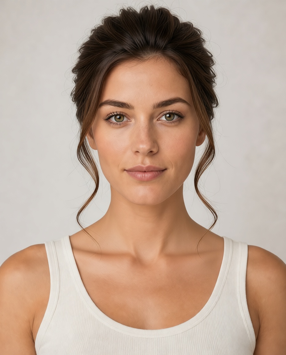 Chignon hairstyle example