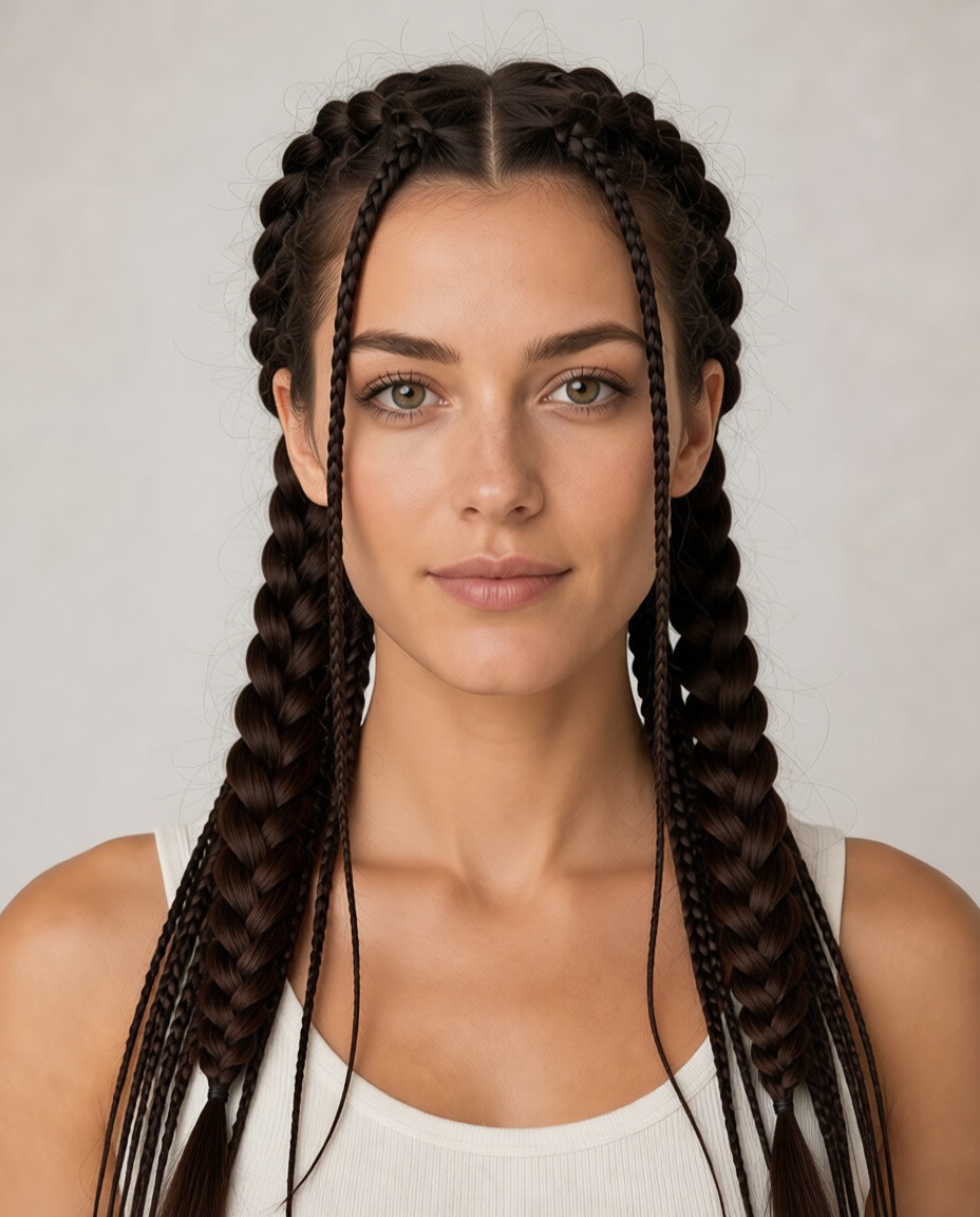 Crochet Braids hairstyle example