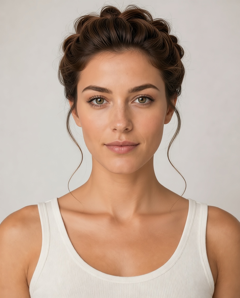 Crown Twist hairstyle example