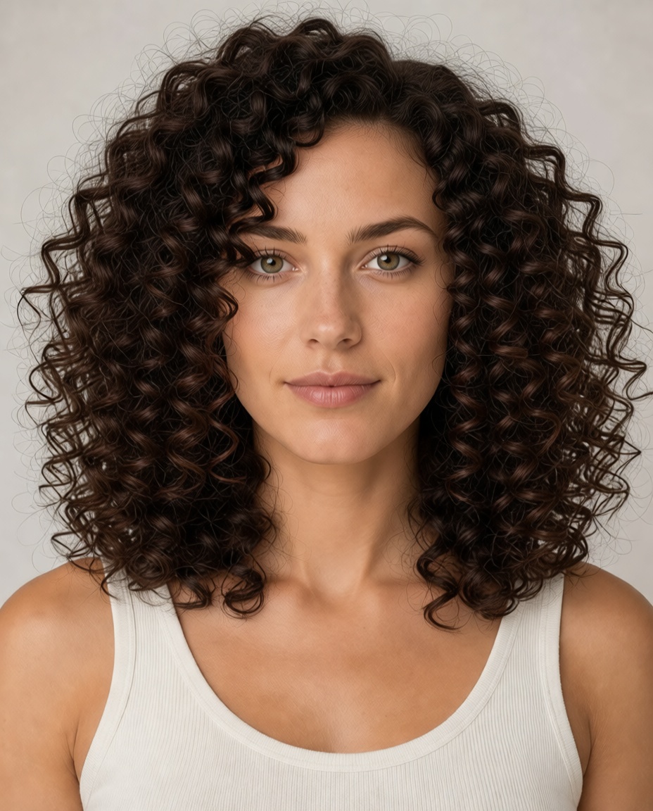 Curly Hair hairstyle example