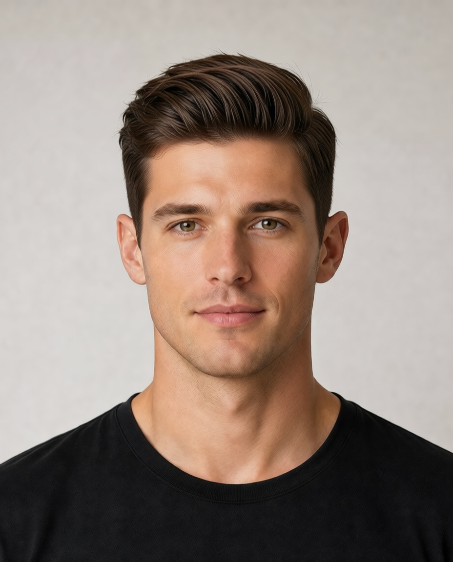 Fade hairstyle example