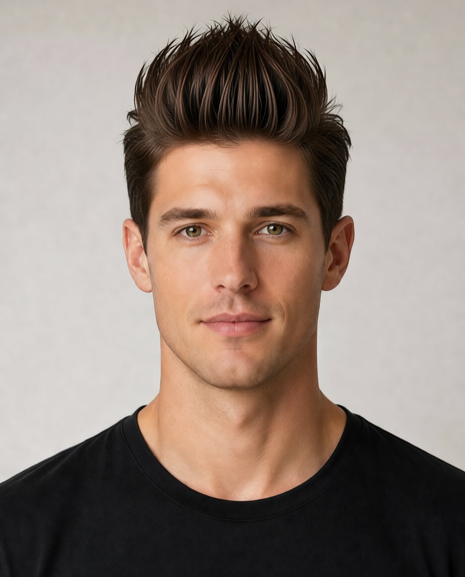 Faux Hawk hairstyle example