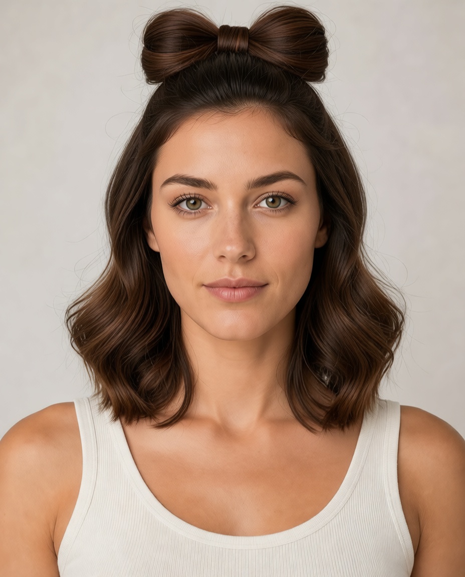 Hair Bow hairstyle example