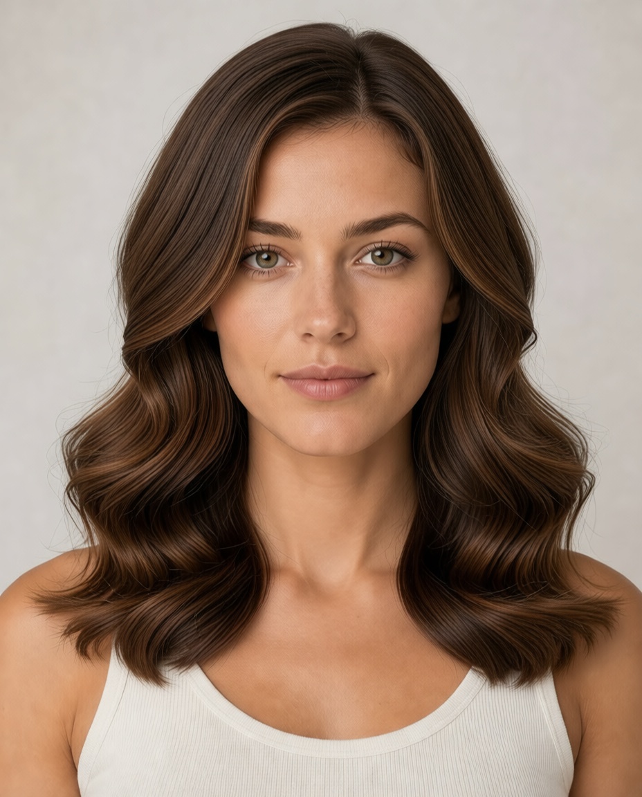 Hollywood Waves hairstyle example
