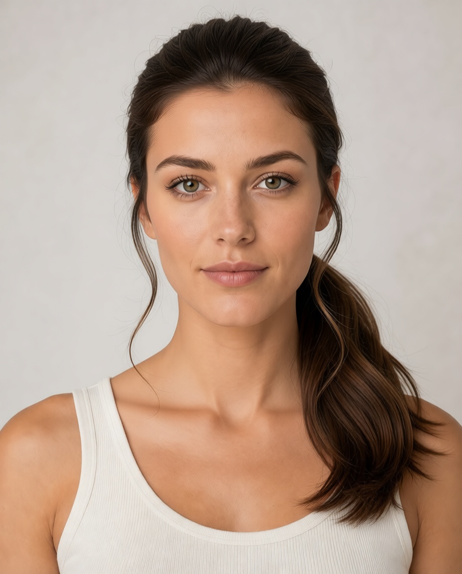 Low Ponytail hairstyle example