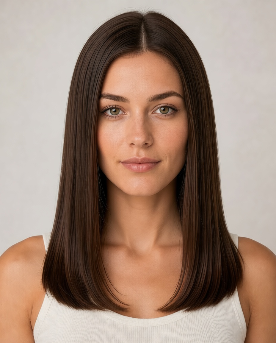 Straight Hair hairstyle example