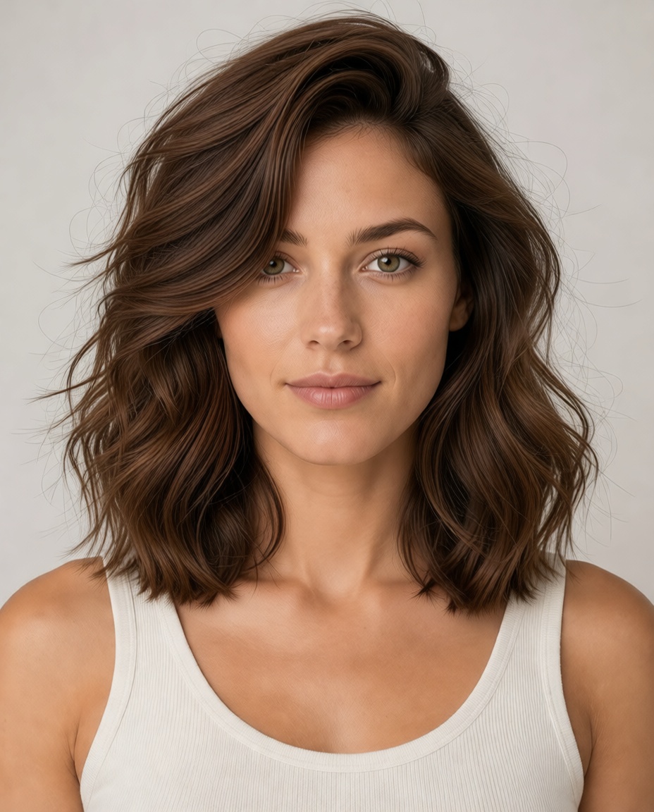Tousled Hair hairstyle example