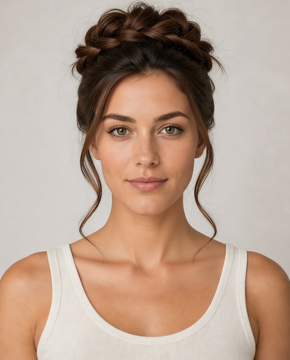 Twisted Bun hairstyle example