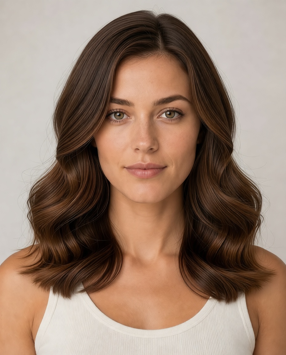 Wavy Hair hairstyle example