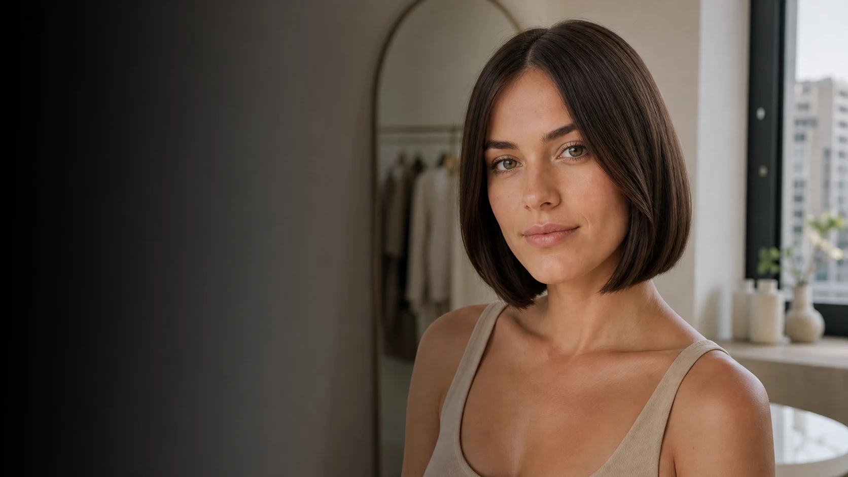 AI recommended hairstyle result